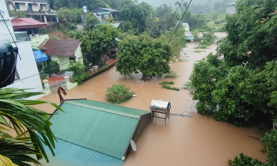 Tiên Yên, Hải Hà: Nhiều nhà dân, tuyến đường bị ngập úng cục bộ 