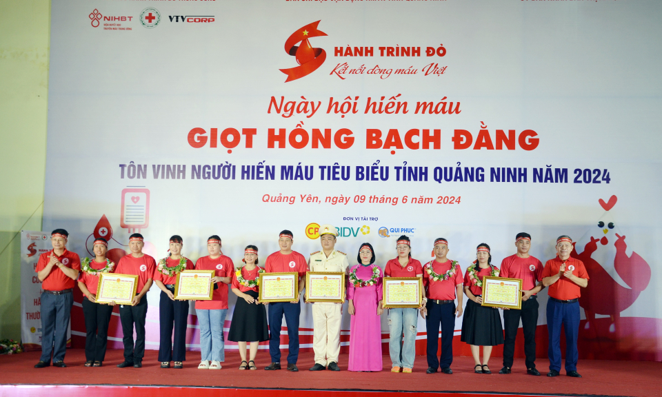 Khai mạc Hành trình đỏ “Giọt hồng Bạch Đằng – Kết nối dòng máu Việt” năm 2024