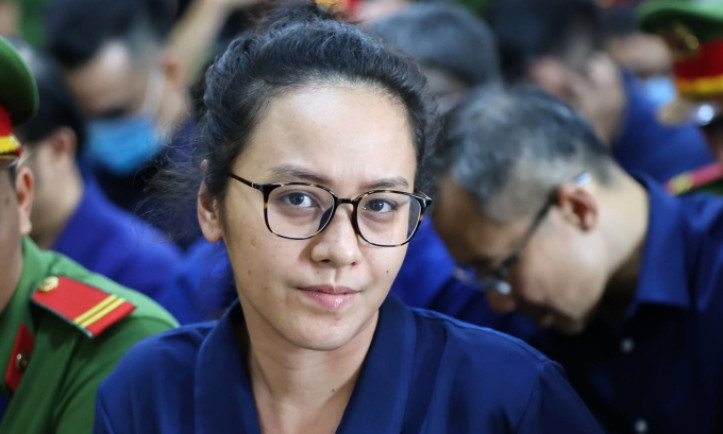Trương Huệ Vân bị cáo buộc giúp bà Trương Mỹ Lan lừa 13.000 tỷ đồng của trái chủ