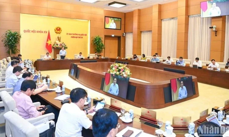 Dự kiến Chương trình phiên họp thứ 34 của Ủy ban Thường vụ Quốc hội khóa XV