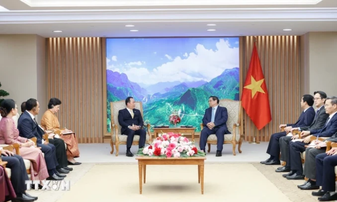 'Việt Nam coi trọng phát triển mối quan hệ láng giềng tốt đẹp với Campuchia'