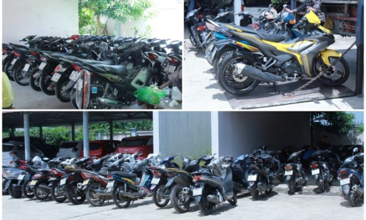Đường dây trộm xe máy xuyên quốc gia đưa hơn 200 xe qua Campuchia tiêu thụ