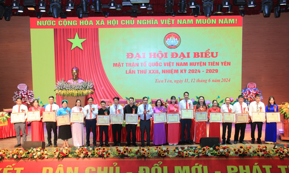 Đại hội Đại biểu MTTQ Việt Nam huyện Tiên Yên lần thứ XXII, nhiệm kỳ 2024 – 2029