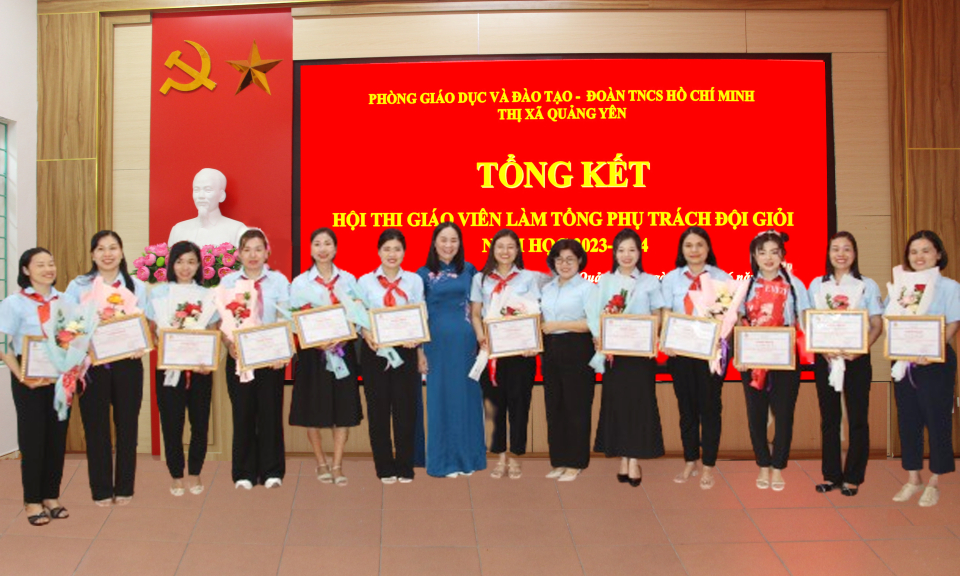 TX Quảng Yên: Hội thi giáo viên làm tổng phụ trách Đội giỏi năm học 2023-2024