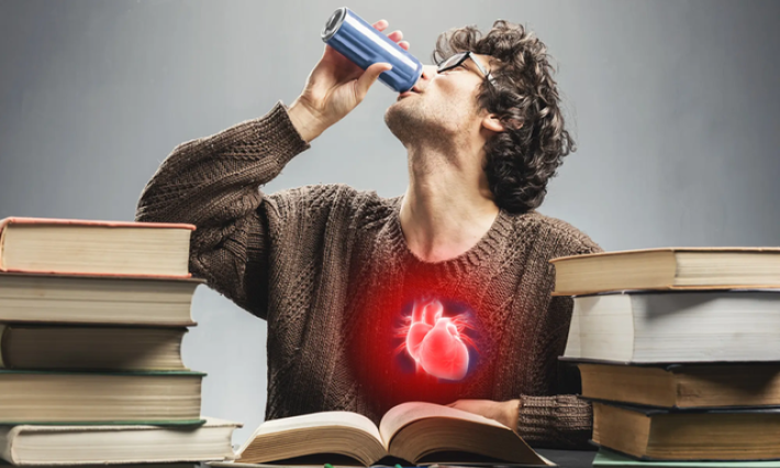 Uống nhiều nước tăng lực có thể gây đau tim?