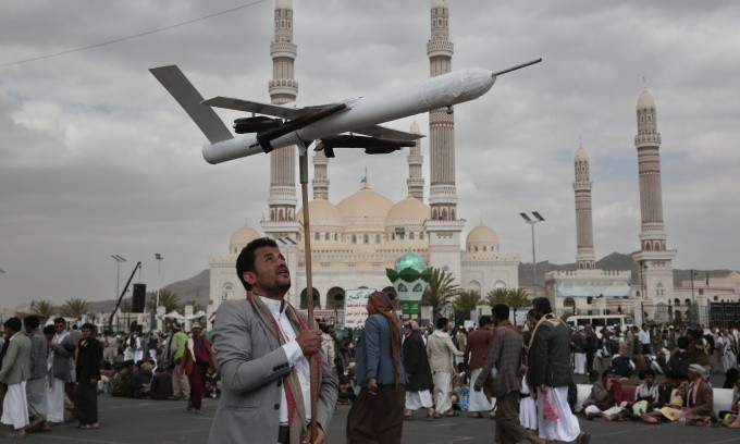 Quân đội Mỹ phá hủy loạt UAV của Houthi