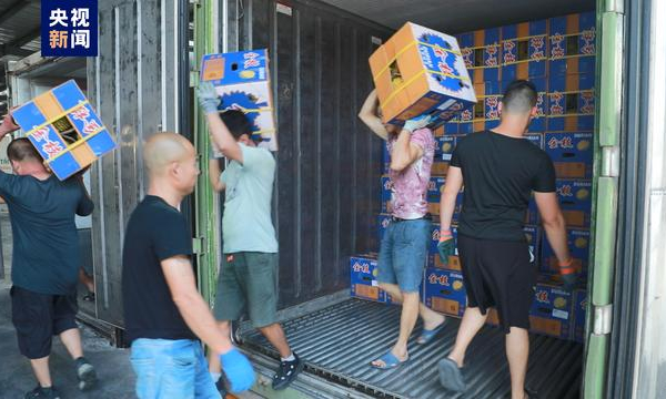 广西凭祥铁路口岸一大波东南亚水果“抢鲜”入境