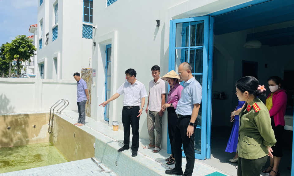 Kiểm tra công tác phòng chống tai nạn thương tích, đuối nước  tại TP Hạ Long
