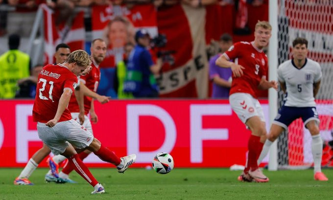 Anh rơi chiến thắng trước Đan Mạch ở Euro 2024