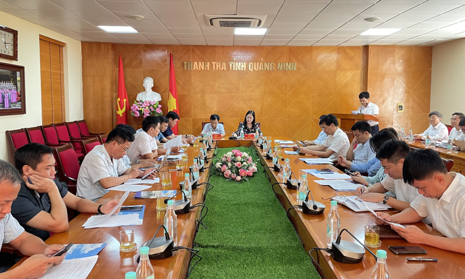 Cụm thi đua Thanh tra các tỉnh đồng bằng sông Hồng sơ kết 6 tháng đầu năm 2024