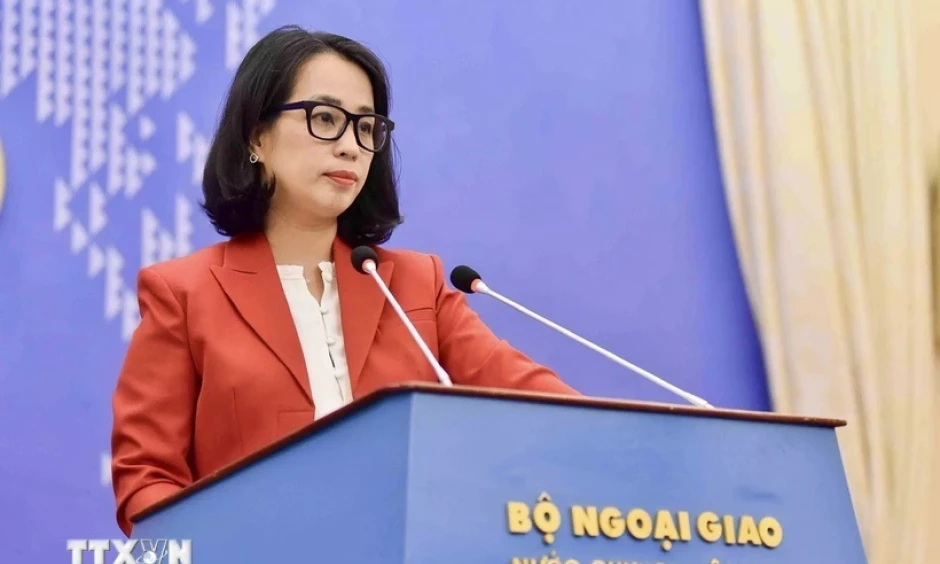Việt Nam quan ngại sâu sắc trước thông tin về vụ việc tại khu vực Bãi Cỏ Mây