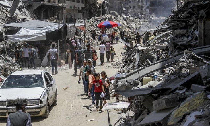 WHO cảnh báo khủng hoảng y tế ở Gaza trầm trọng hơn do nắng nóng