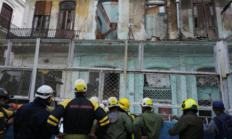 1 tuần 4 vụ sập nhà ở thủ đô La Habana, Cuba