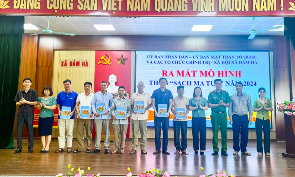Xây dựng xã, phường, thị trấn sạch ma túy
