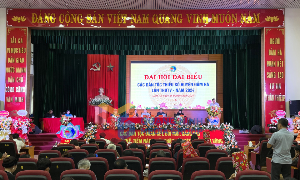 Đại hội đại biểu các dân tộc thiểu số huyện Đầm Hà lần thứ IV-2024