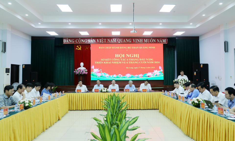BCH Đảng bộ Than Quảng Ninh sơ kết công tác 6 tháng đầu năm