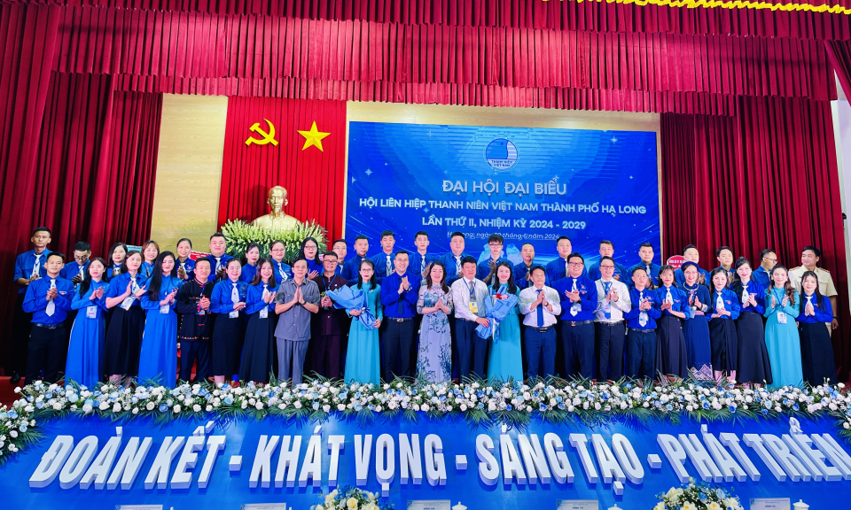 Đại hội đại biểu Hội LHTN Việt Nam TP Hạ Long lần thứ II, nhiệm kỳ 2024-2029