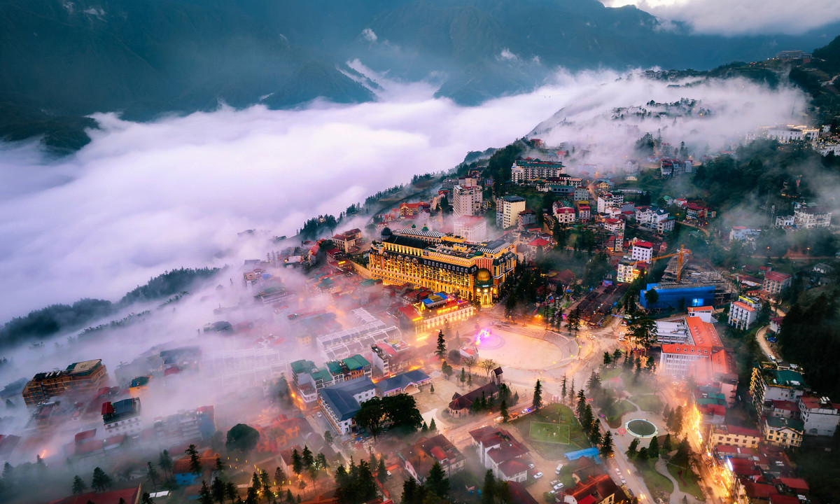 Chancing luck hunting clouds in Vietnam