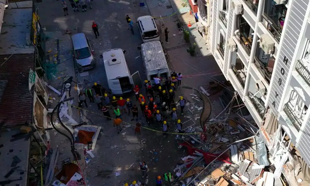 Nổ khí gas sau khi thay bình ở Thổ Nhĩ Kỳ, 5 người chết, 63 người bị thương