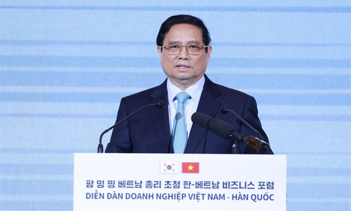 PM Chính urges Korean businesses to expand investments in key areas in Việt Nam