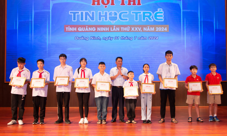 Hội thi Tin học trẻ tỉnh  Quảng Ninh lần thứ 25, năm 2024