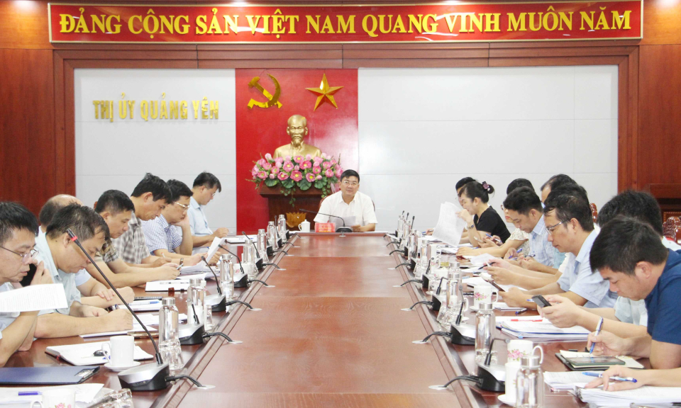 TX Quảng Yên: Tập trung tháo gỡ khó khăn trong công tác GPMB