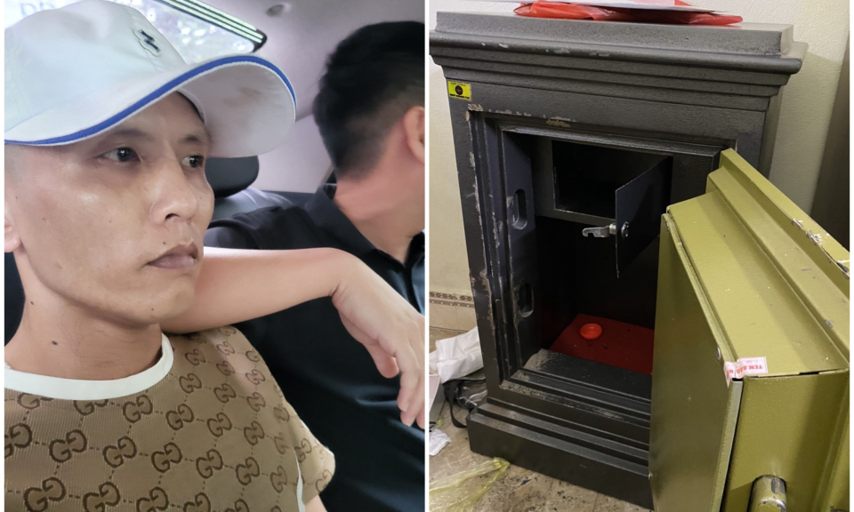 Cẩm Phả: Bắt giữ đối tượng 3 tiền án phá két sắt trộm cắp tài sản