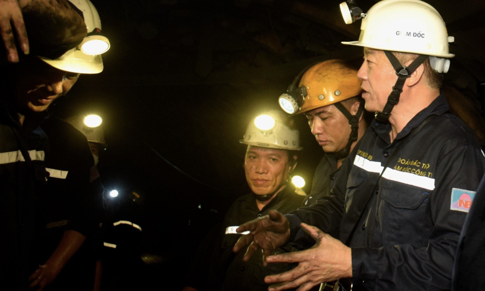 6 tháng đầu năm, Than Núi Béo khai thác gần 860 nghìn tấn than nguyên khai hầm lò