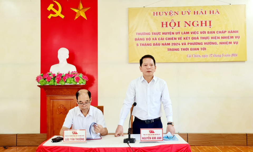 Huyện Hải Hà quyết tâm hoàn thành đạt và vượt các chỉ tiêu phát triển KT-XH năm 2024