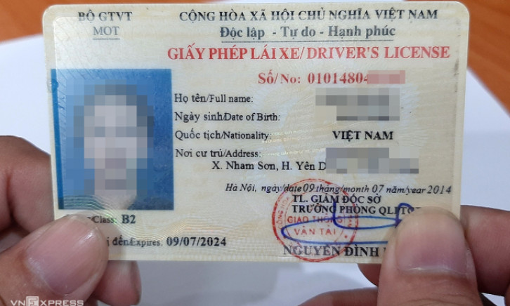 Từ 1/2025, số loại giấy phép lái xe tăng lên 15