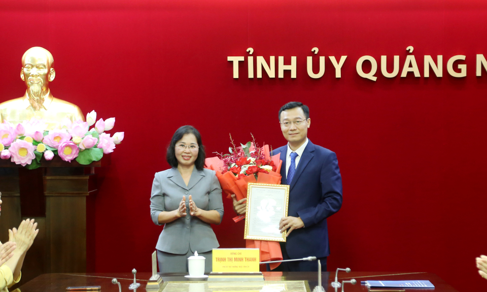 Đồng chí Nguyễn Thế Lãm giữ chức vụ Giám đốc, Tổng Biên tập Trung tâm Truyền thông tỉnh