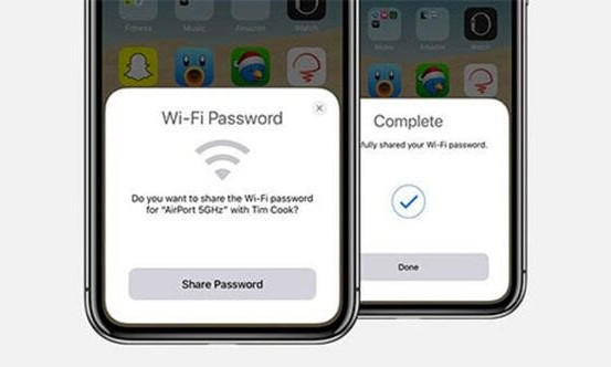 Hướng dẫn chia sẻ mật Khẩu Wi-Fi trên iPhone/iPad