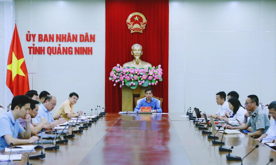 Hội nghị trực tuyến toàn quốc sơ kết công tác bảo đảm trật tự an toàn giao thông