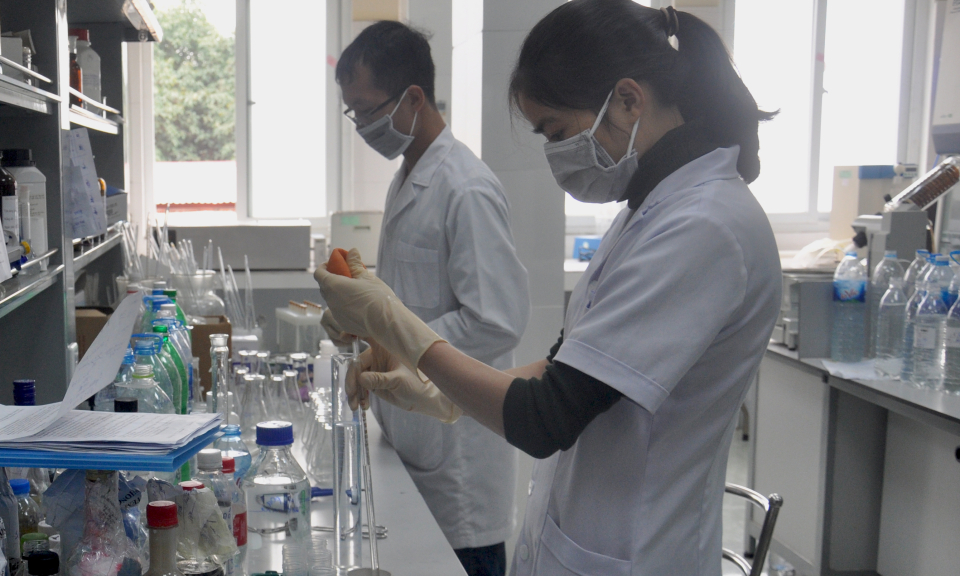 Nâng cao năng lực kiểm nghiệm vệ sinh an toàn thực phẩm