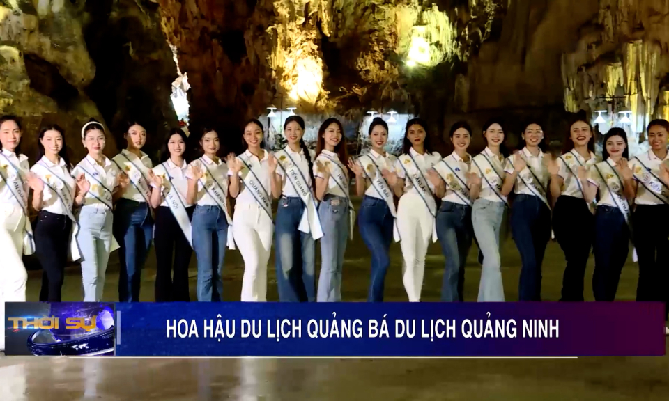 Hoa hậu du lịch quảng bá du lịch Quảng Ninh
