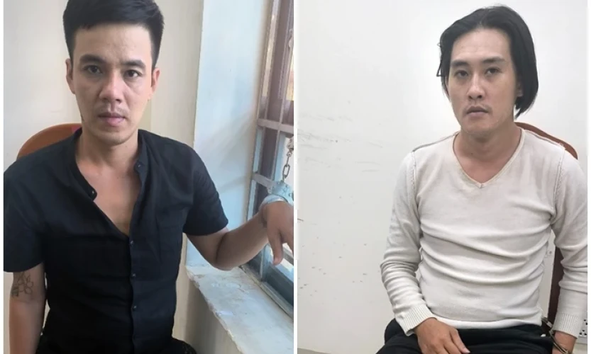 Công an TP Phan Thiết bắt 2 tên cướp vàng mang đi bán để mua ma túy