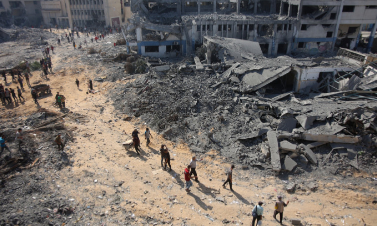 Israel san phẳng trụ sở cơ quan LHQ ở Gaza