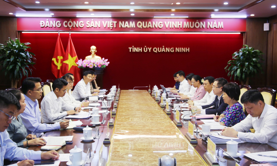 Ban Tuyên huấn Trung ương Đảng Nhân dân Cách mạng Lào làm việc với tỉnh Quảng Ninh