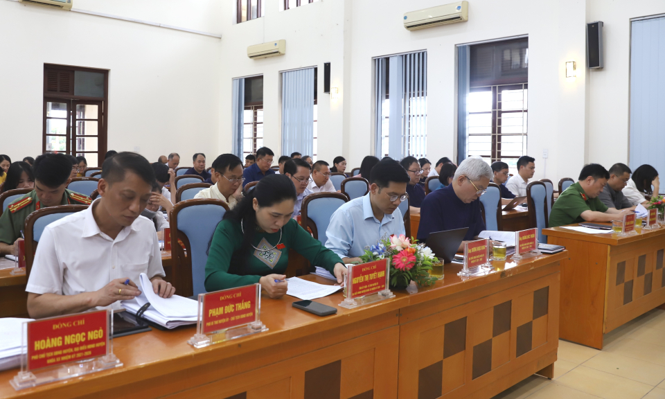 Kỳ họp thứ 17 HĐND huyện Bình Liêu