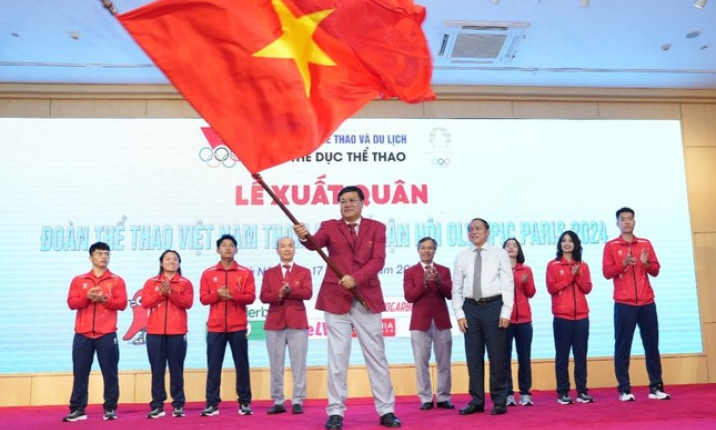 Đoàn Thể thao Việt Nam xuất quân, sẵn sàng chinh phục Olympic Paris 2024