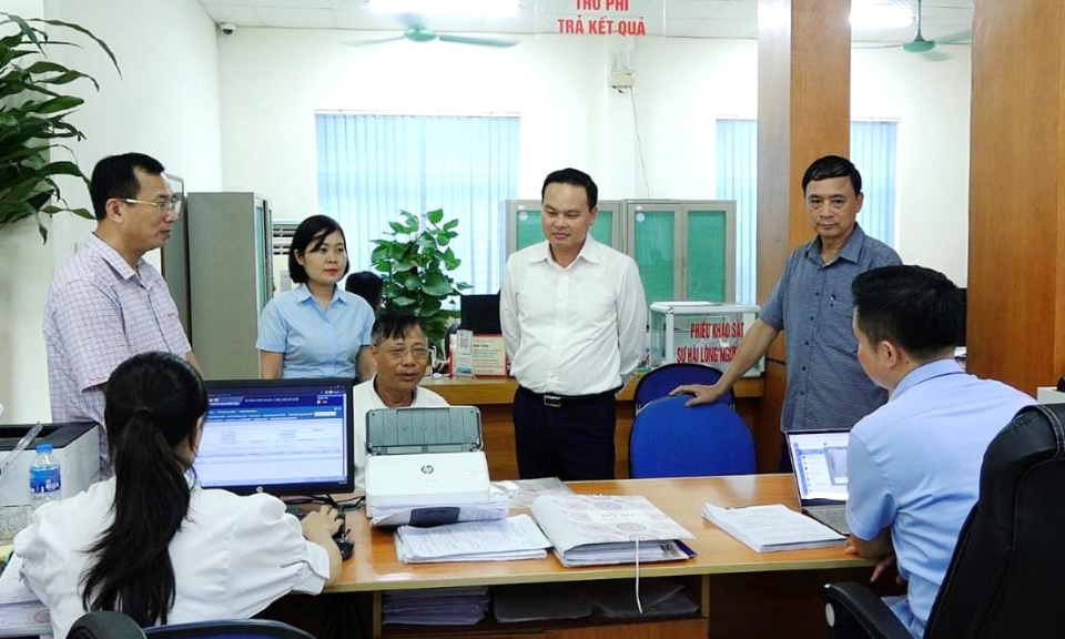 Quan tâm lãnh đạo, chỉ đạo thực hiện công tác kiểm tra, giám sát