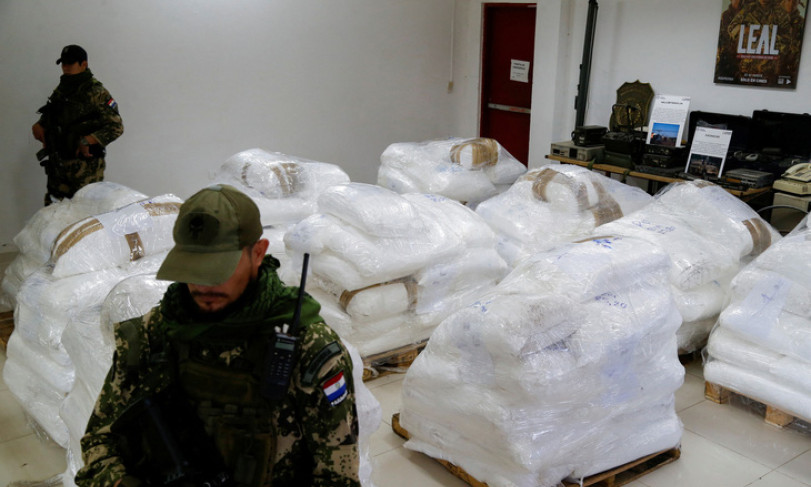 Paraguay thu giữ 4 tấn cocaine, lớn nhất lịch sử