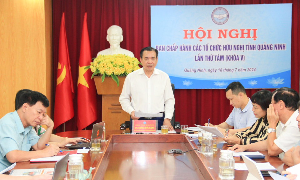 Liên hiệp các tổ chức hữu nghị tỉnh triển khai công tác 6 tháng cuối năm