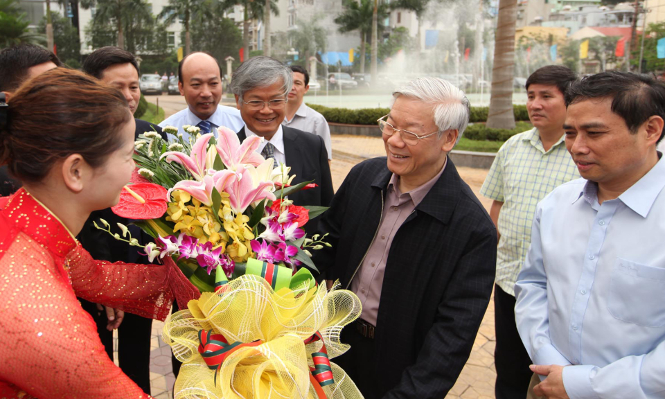 Tình cảm, sự tin tưởng của Tổng Bí thư Nguyễn Phú Trọng - Nguồn động lực cho Quảng Ninh phát triển