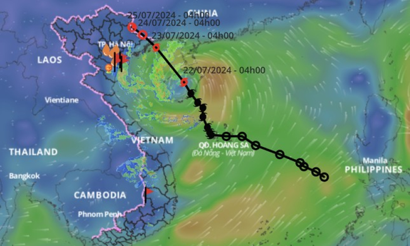Quảng Ninh: Tăng cường chỉ đạo phòng, chống, ứng phó với cơn bão số 2 
