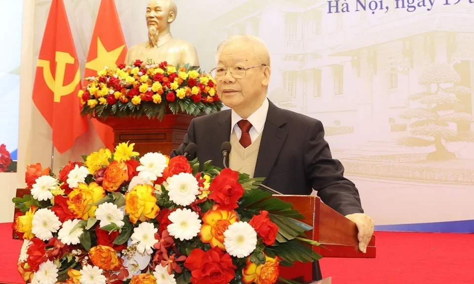 Dấu ấn của Tổng Bí thư Nguyễn Phú Trọng trong công tác tư tưởng của Đảng