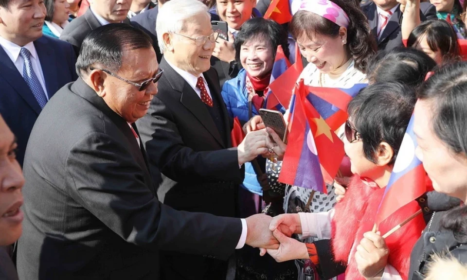 Lào tuyên bố quốc tang tưởng niệm Tổng Bí thư Nguyễn Phú Trọng