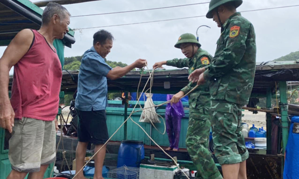 Quảng Ninh: Đảm bảo an toàn về người và tài sản trong và sau bão số 2