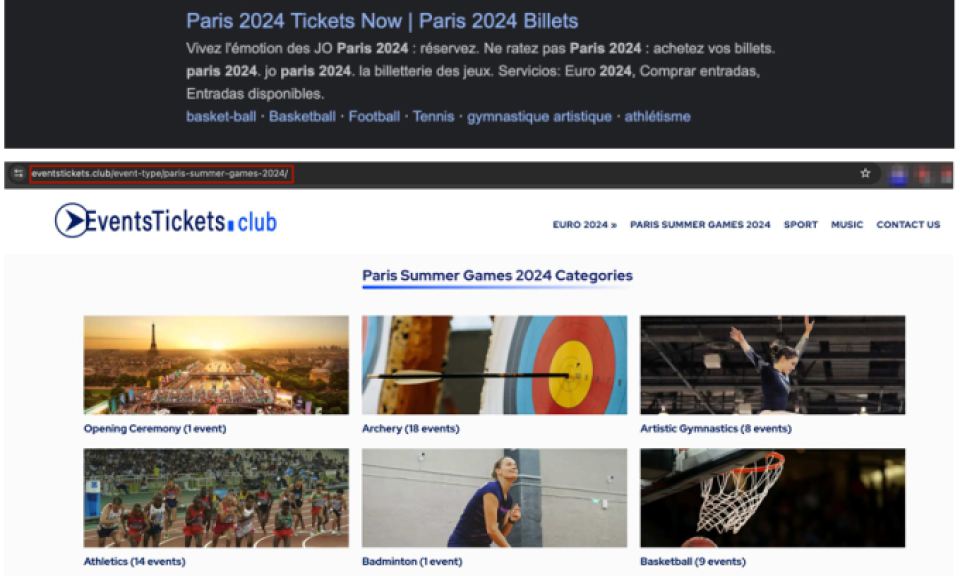 Tin tặc lợi dụng Olympics Paris 2024 để 'săn mồi'