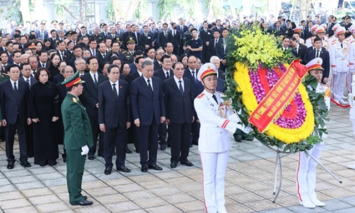 National mourning for Party General Secretary Nguyễn Phú Trọng: Respect-paying ceremony in Hà Nội